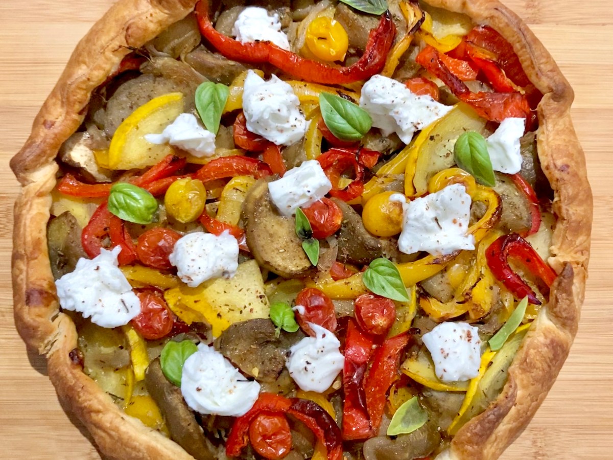 TARTE AUX LEGUMES&nbsp;D&rsquo;ETE