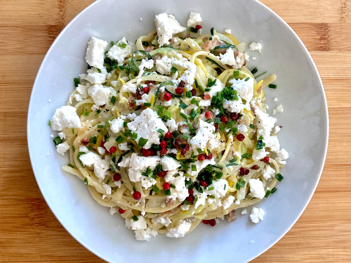 Spaghettis de courgettes